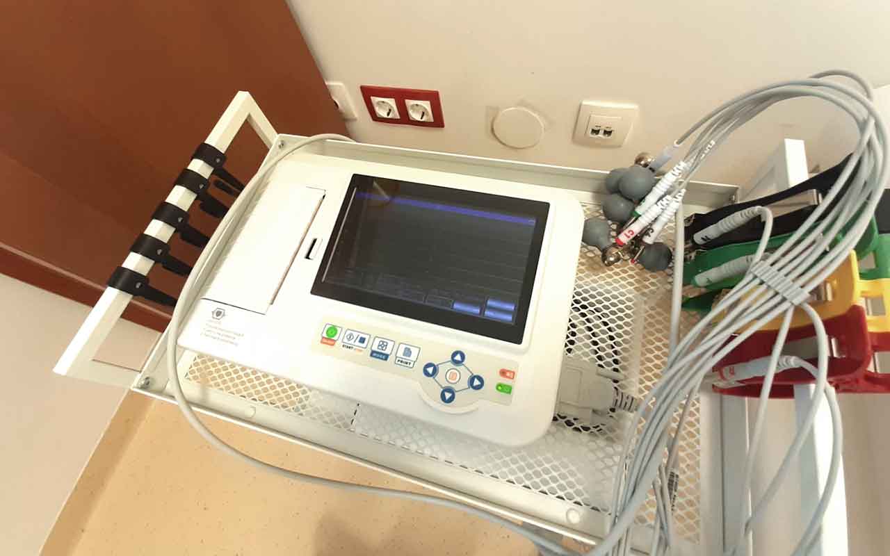EKG snimanje u Domu Salvia